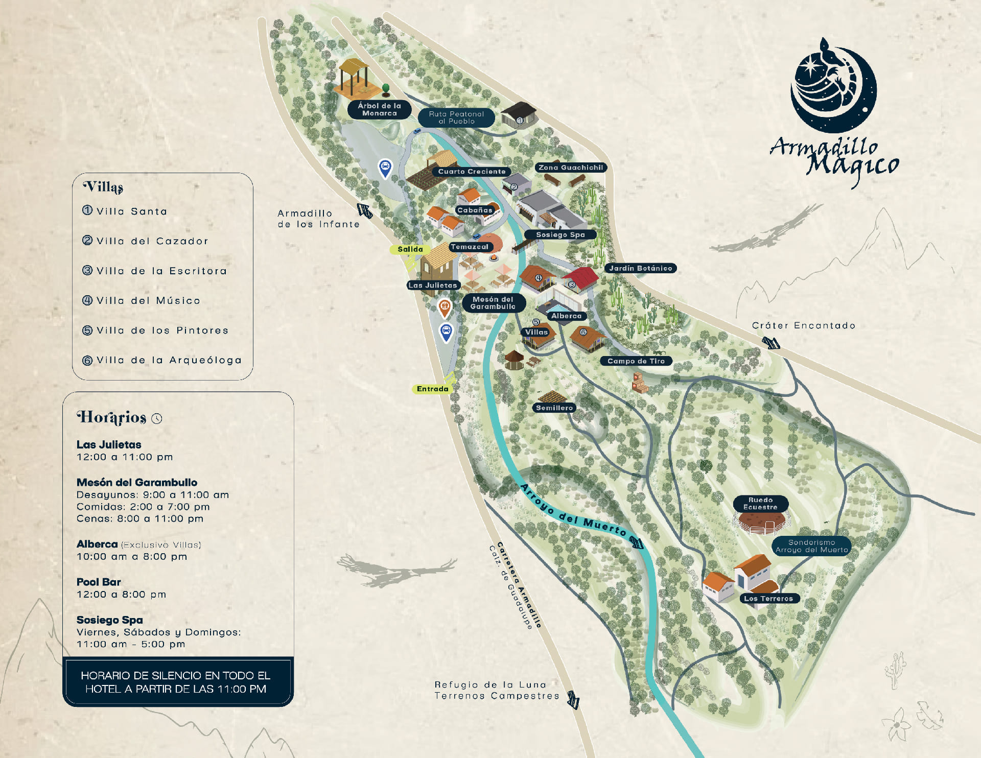 Mapa Armadillo Mágico